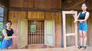 Making windows and doors - Turning old houses into new ones - building wooden houses 2024