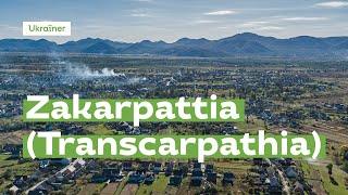 Zakarpattia (Transcarpathia) from above · Ukraїner