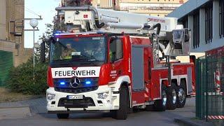 [Neuer TM50] - Einsatzfahrten der Werkfeuerwehr Uniklinik Aachen (08) mit VLF, HLF20 & HAB55