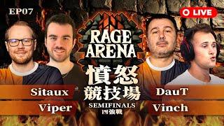 【世紀帝國2決定版】Rage Arena 憤怒競技場 – EP07〈季後賽 - 四強戰〉｜BO5｜TAG出動！大戰種子第一隊 DauT！｜Host by ‪‪@danielaaoe