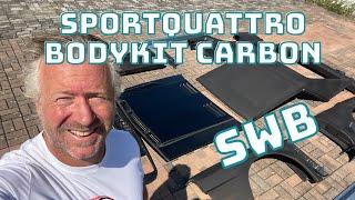 Sportquattro Bodykit in Carbon für SWB Audi Classic Car Art