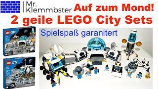Lego City Mond Forschungsbasis 60350 und Mond Rover 60348. Die besten City Sets seit langem?
