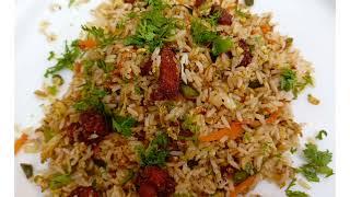 Chicken fried rice || Chicken recipe || PKV Creations