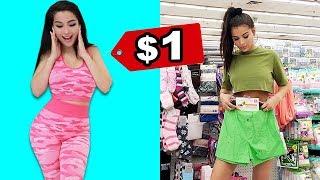 $1 Dollar Store OUTFIT CHALLENGE