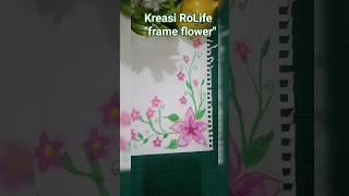 frame flower #drawing #flower