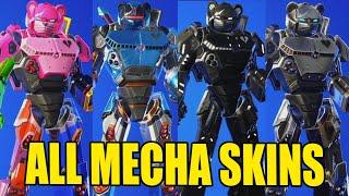 All Mecha Team Leader Skins in Fortnite