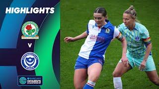 Rovers Win at Ewood Park! | Blackburn v Portsmouth Highlights | Barclays Women's Championship 24/25