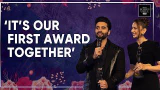 Rakul Preet & Jackky Bhagnani get ‘Most Stylish Couple’ at Pinkvilla Screen and Style Icons Awards