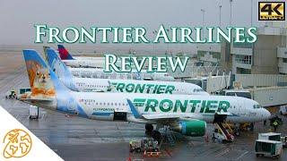 Frontier Airlines Review flight attendant & TakeOff Flight Review