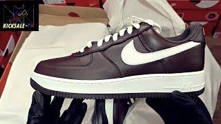 AIR FORCE 1 LOW OG "CHOCOLATE" AUGUST UNBOXING SERIES