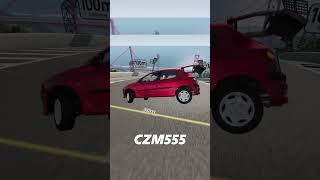 CARS vs BIG RAMP insane Jumps e Crashes #beamngdrive @CZM555