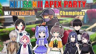 Nijisanji Apex Party with Detonator Champions Highlight and Winner Announcment ǀ Nijisanji ǀ