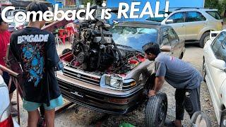 PROJECT GARY UPDATE ON MY 1989 TOYOTA COROLLA 4EFTE