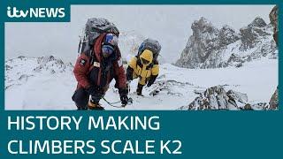 Nepalese climbers make history by scaling K2 in winter | ITV News