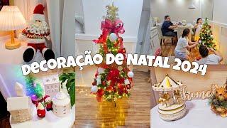 MONTEI MINHA ÁRVORE DE NATAL - DECORAÇÃO DE NATAL FICOU LINDA!