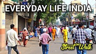 Everyday Life in Hyderabad: Walking the Streets of India | 4K Tour