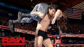 Hideo Itami vs. The Brian Kendrick: Raw, Dec. 25, 2017