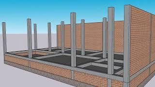 Construction Sequence in Sketuchup