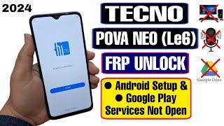 Tecno Pova Neo FRP Bypass Android 11 2024 | Tecno Le6 Google Account Unlock Without PC