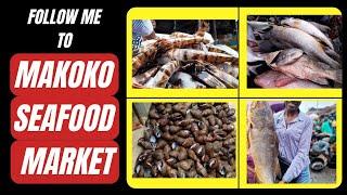 Makoko Fish Market | The 'Guiness World Record' Baracuda fish | Lagos Seafood Market | Market Vlog