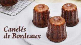 Canelés de Bordeaux (French Crispy Custard Cake Recipe) I Jono Sweet Treats