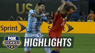 Argentina vs. Chile | 2016 Copa America Final Highlights