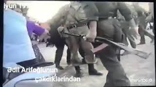 1993-cu il iyun jurnalistlerin uzerine Suret Huseynovun qosunlari tərəfindən  silah qaldirildi.