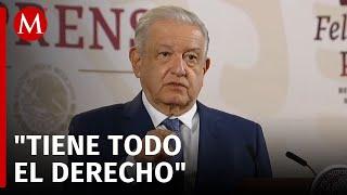 AMLO reacciona a denuncia de Noroña a Ecuador