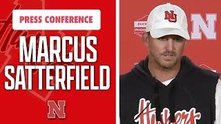 Nebraska Football OC Marcus Satterfield meets with the media on Tuesday ahead of UTEP I GBR