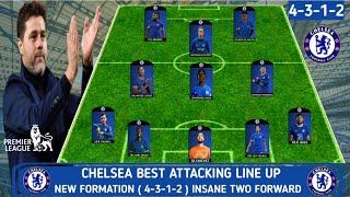 Chelsea Best Attacking New Formation Potential Line Up With Two Forward ( 4-3-1-2 ) Go Premierleague