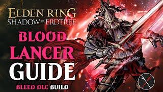 Sword Lance Build - Blood Lancer Shadow of the Erdtree Build (Elden Ring Build)