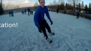 Skate on Natural Ice - Ice Freestyle