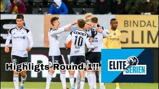 Eliteserien Round 1 Highligths!️