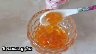 варенье из тыквы с лимоном,мармеладный вкус и солнечный цвет