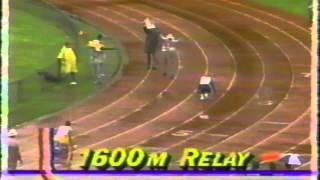 Track & Field - Cal v UCLA, 1986 (4x400)