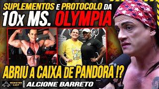 PROTOCOLO SECRETO e SUPLEMENTOS no MR. OLYMPIA BODYBUILDER ! REVELOU TUDO !? | ALCIONE BARRETO