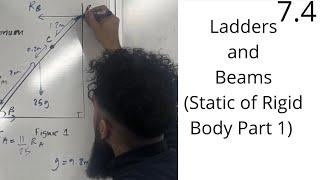 Edexcel A Level Maths: 7.4 Ladders and Beams (Statics of Rigid Bodies Part 1)