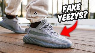 Adidas Released FAKE Yeezys? YEEZY 350 V2 Steel Grey REVIEW & On Feet