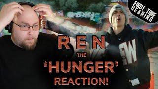 Rapper Reacts! First Time Hearing REN - "The Hunger" (Official Music & Lyric Video) REACTION!