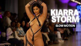 Kiarra Storm in Slow Motion | LA Fashion Week 2024