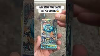 How many fake cards did you count? #pokemon #pokemoncards #eeveelution #pokemonchannel #mewtwo