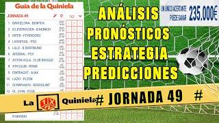  LA QUINIELA JORNADA 49  POR  LIGA PRONOSTICOS DEPORTIVOS UCL CHAMPIONS