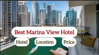 Dubai marina Best Hotel apartment Tour | Detailed video of best marina view from balcony