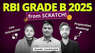 How to prepare for RBI Grade B 2025 from Scratch!