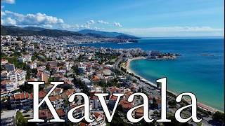 Kavala, Greece - by drone [4K]. #kavala