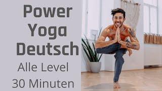 Power Yoga Deutsch I Alle Level I 30 Minuten