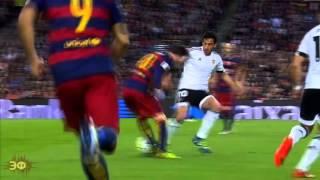 Lionel Messi skill vs Dani Parejo