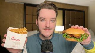 [ASMR] Chick-fil-A Mukbang!