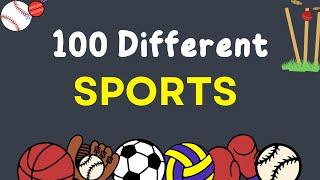 100 Different Sports in the World | global sports | Olympics sports