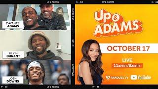 Up & Adams Show with Kay Adams! Davante Adams, Kevin Durant, Josh Downs | October 17, 2024